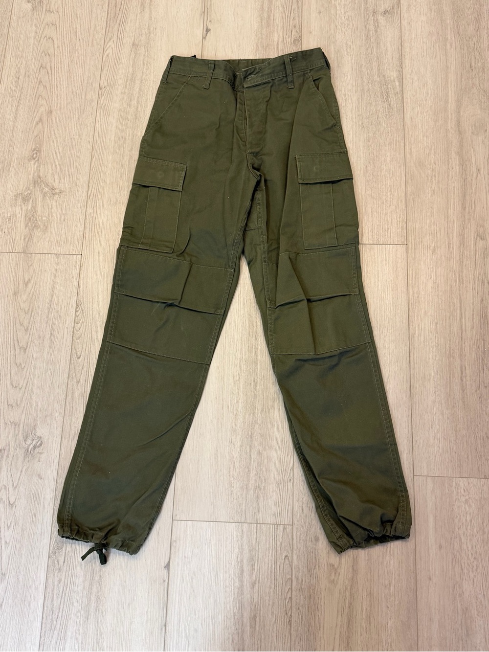 Local European Green Cargo Pants